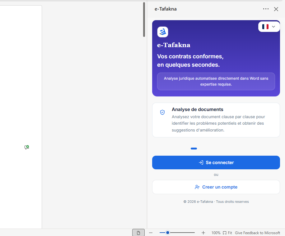 Comment installer le complément Word — Étape 2 sur 4